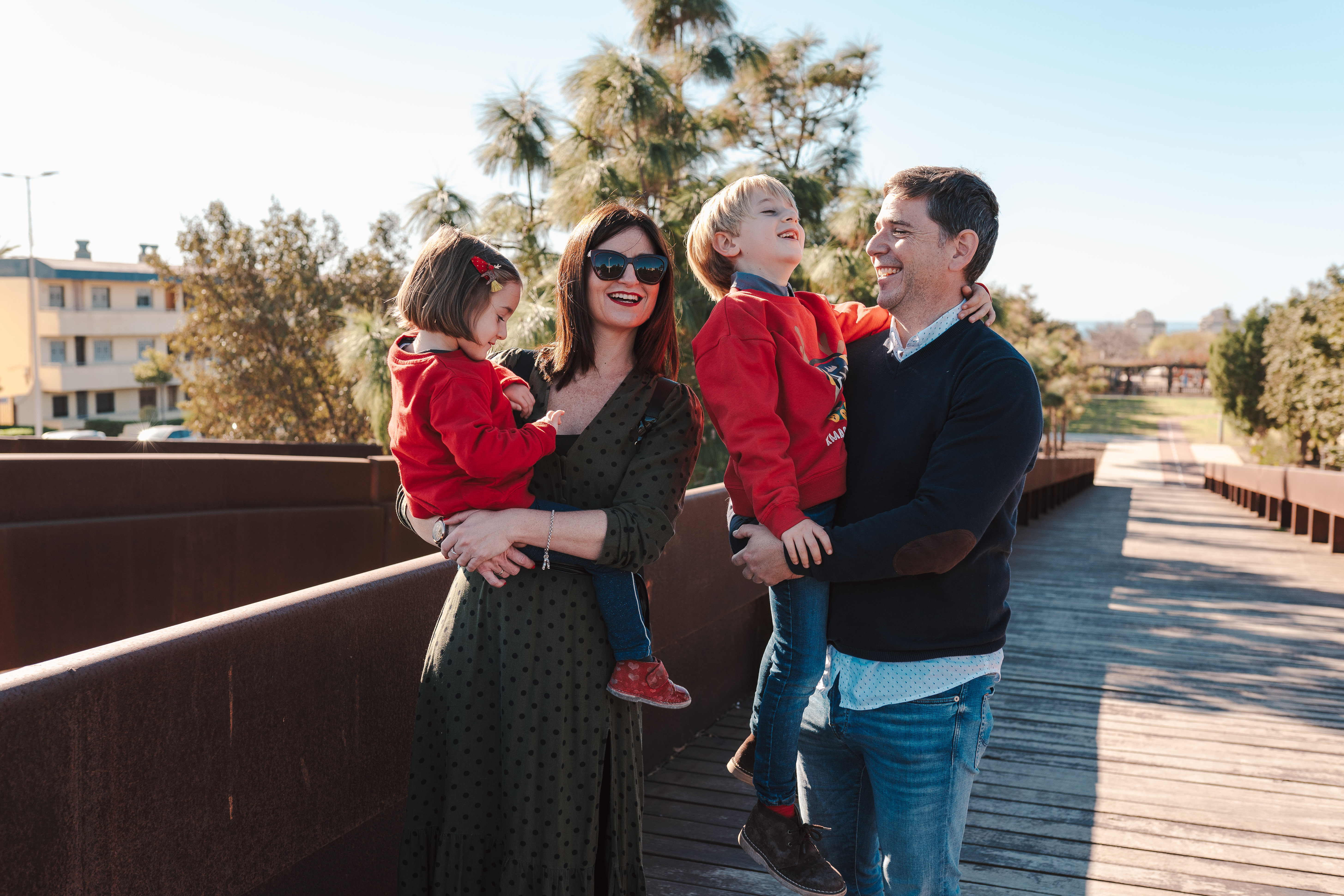 Familia Navidades al sol